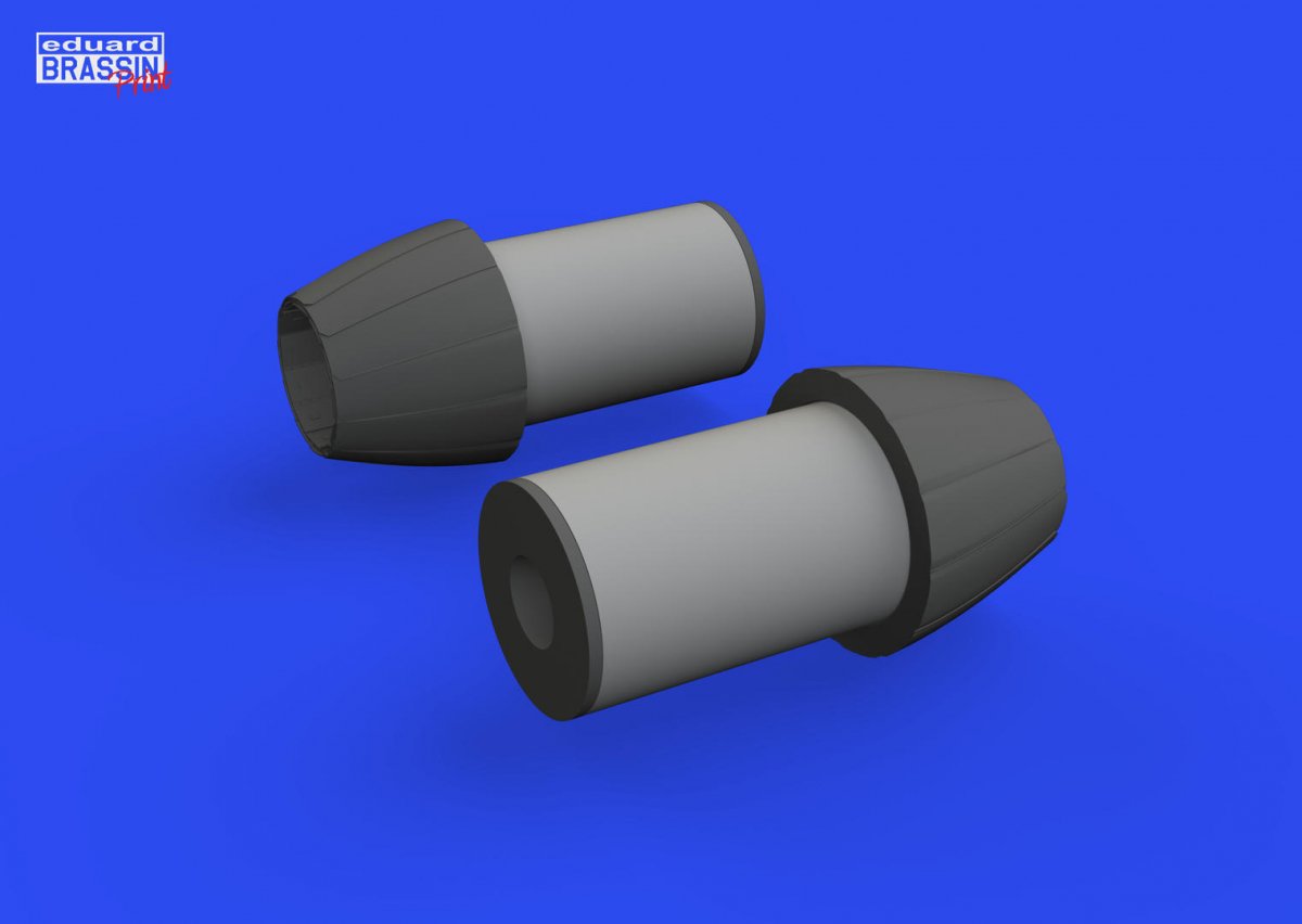 Eduard 648797 F/ A-18E, F exhaust nozzles PRINT MENG 1/48 – immagine 3