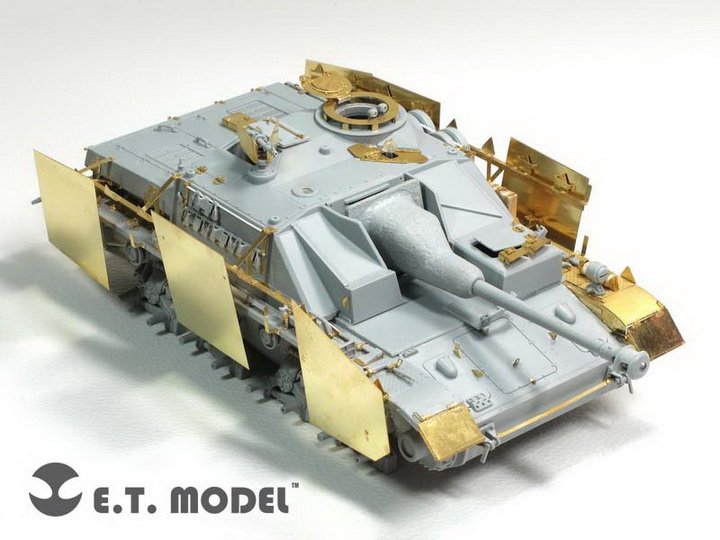 Modèle ET EA35-079 Schürzen allemands de la Seconde Guerre mondiale pour Stug.IV pour kit DRAGON Smart au 1/35 – image 7