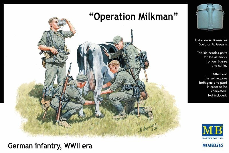 Master Box 3565 German Infantry (1939-1942) "Operation Milkman" 1/35