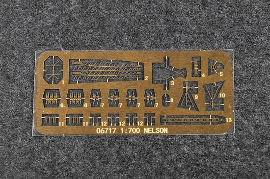 Trumpeter 06717 HMS Nelson 1944 1/700 – zdjęcie 4