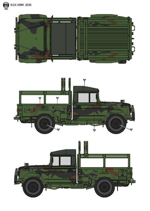 Academy 13551 R.O.K. Army K311A1 1/35 – zdjęcie 7