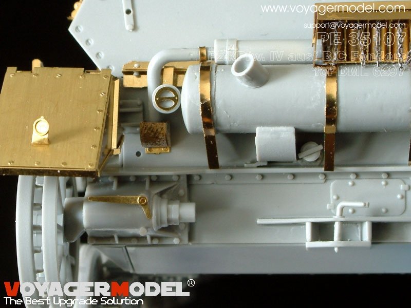 Voyager Model PE35107 Pz.kPfw. IV Ausf B/C (For DRAGON 6297) 1/35 – immagine 7