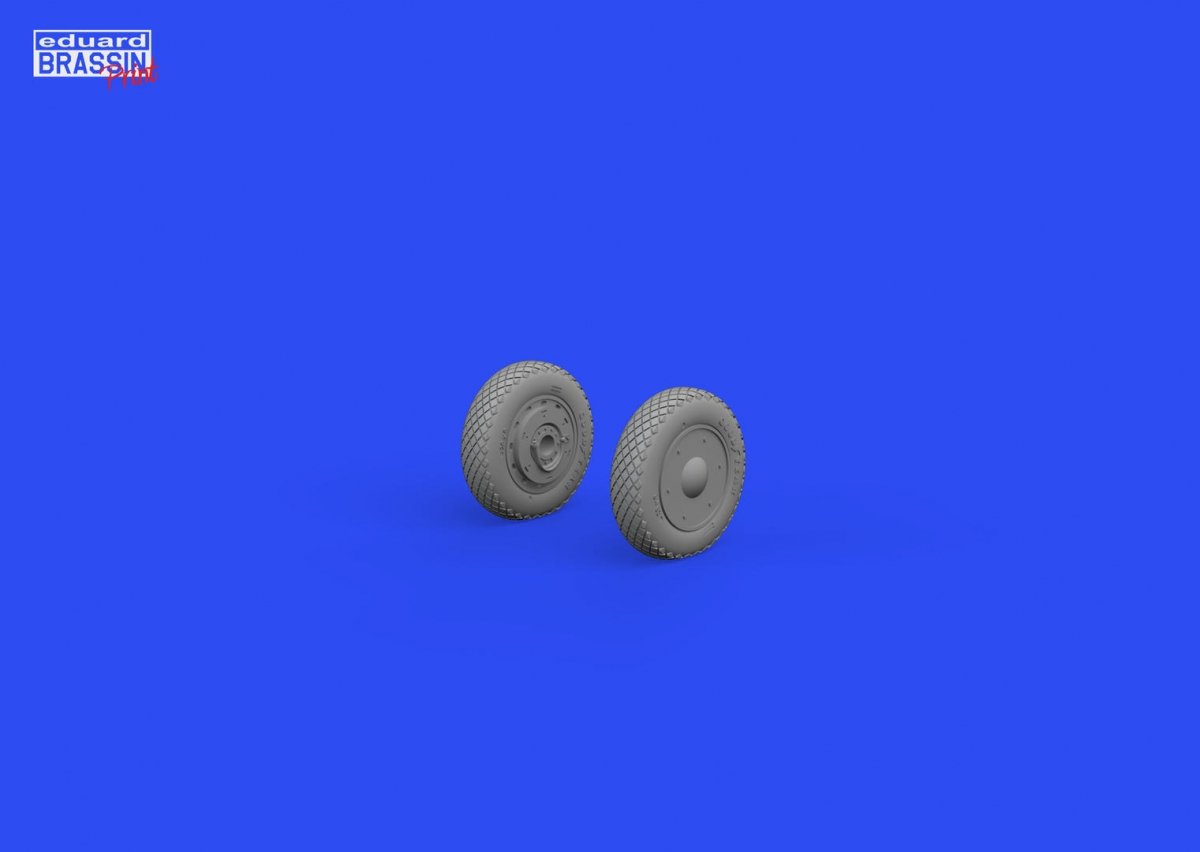 Eduard 672300 F4F wheels late w/ rims PRINT ARMA HOBBY 1/72 – zdjęcie 2