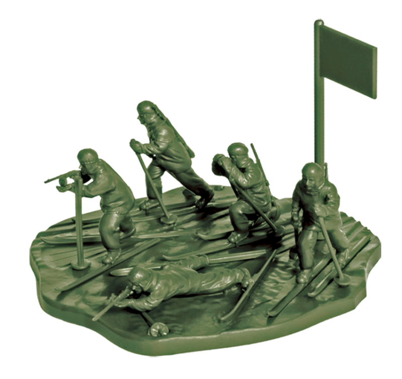 Zvezda 6199 Troupes de ski soviétiques 1939-1945 (Art de la tactique) 1/72 – image 4