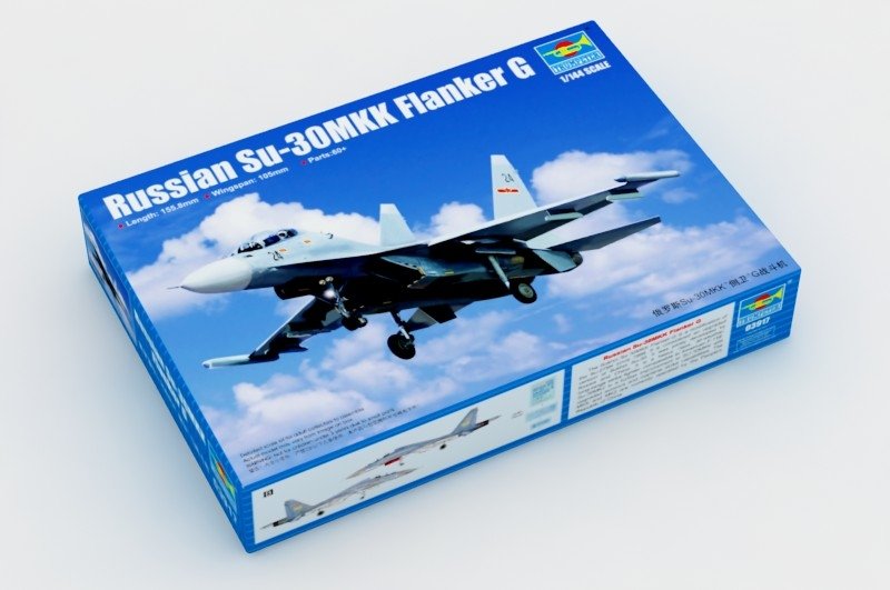 Trumpeter 03917 Russian Su-30MKK Flanker G 1/144 – zdjęcie 2