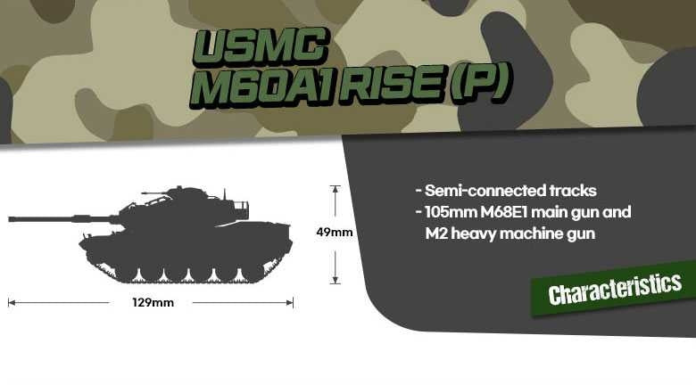 Academy 13425 M60A1 RISE P 1/72 – image 2