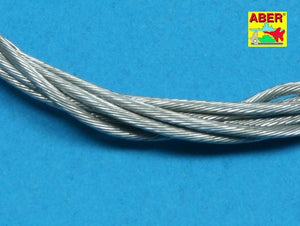 Aber TCS13 Stainless Steel Towing Cables 1,3mm, 1m long – immagine 3