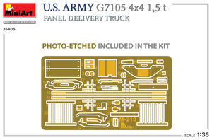 MiniArt 35405 U.S. ARMY G7105 4х4 1,5 t PANEL DELIVERY TRUCK 1/35 – zdjęcie 2