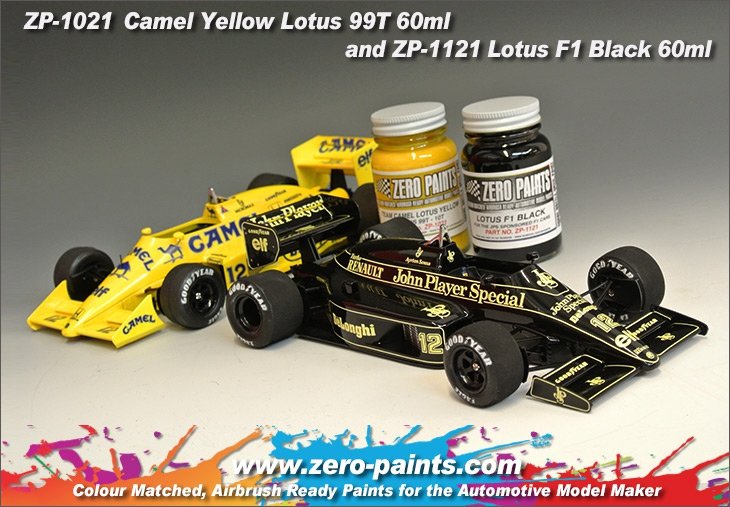 Peinture Zero Paints ZP-1121 Lotus F1 JPS Noir 60 ml – image 3