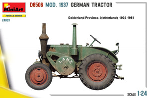 MiniArt 24003 GERMAN TRACTOR D8506 MOD. 1937 1/24 – image 3