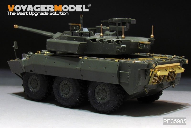 Voyager Model PE35985 Modern French AMX-10RCR T-40M IFV Basic For TigerModel 4665 1/35 – zdjęcie 6