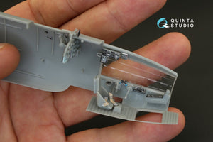 Quinta Studio QD48100 IL-4 3D-Printed &amp;amp; coloured Interior on decal paper (for Xuntong kit) 1/48 – Bild 8