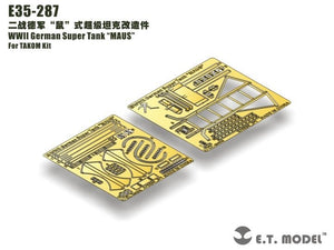 E.T. Model E35-287 WWII German Super Tank “MAUS” For TAKOM 1/35 – Bild 2