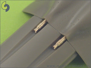 Master AM-48-019 Fw 190 A7, A8 armament set (MG 131 barrel tips, MG 151 barrels, MG 151 fairings) &amp;amp; Pitot Tube 1/48 – immagine 4