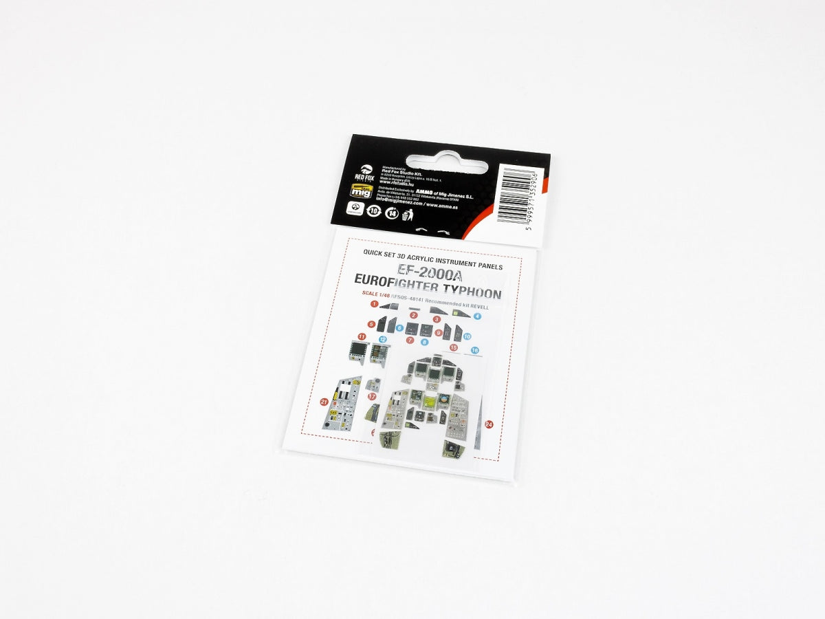 Red Fox Studio QS-48141 EF-2000A Eurofighter Typhoon Revell 1/48 – imagen 2