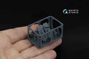 Quinta Studio QT72014 Yak-1 Ski landing gear (Zvezda) 1/72 – immagine 3