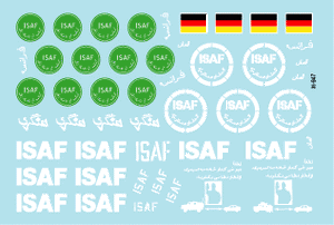 Star Decals 35-947 Generic ISAF markings 1/35 – Bild 2
