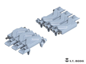 E.T. Model P35-083 WWII US ARMY M4 Sherman T48 w/duck bill (Type 2) Workable Track (3D Printed) 1/35 – immagine 2