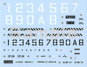 Fujimi 723457 Flight Deck Crew &amp;amp; Carrier Tractor 1/72 – imagen 3