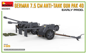 MiniArt 35394 GERMAN 7.5CM ANTI-TANK GUN PAK 40. EARLY PROD 1/35 – image 8