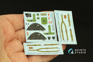 Quinta Studio QD32161 PT-13 Kaydet 3D-Printed &amp;amp; coloured Interior on decal paper (Roden) 1/32 – zdjęcie 3