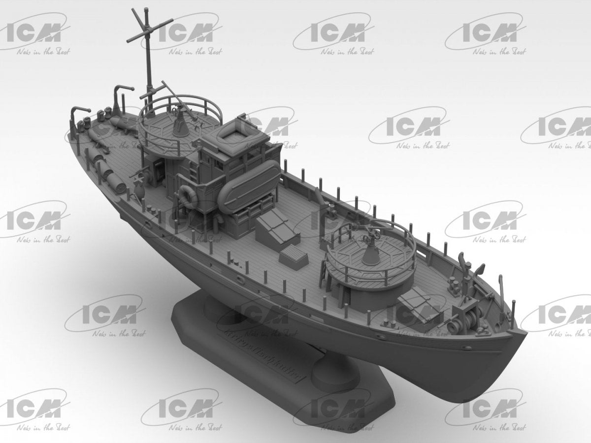 ICM S012 KFK Kriegsfischkutter WWII German multi-purpose boat 1/144 – Bild 4