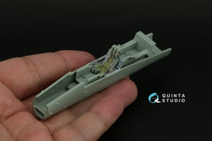 Quinta Studio QD72076 F/A-18A/C early 3D-Printed &amp;amp; coloured Interior on decal paper (Academy) 1/72 – zdjęcie 10