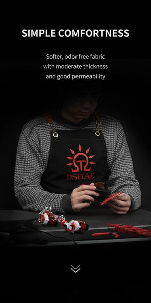 DSPIAE CAN-01 Canvas Working Apron / Płócienny fartuch roboczy – immagine 7