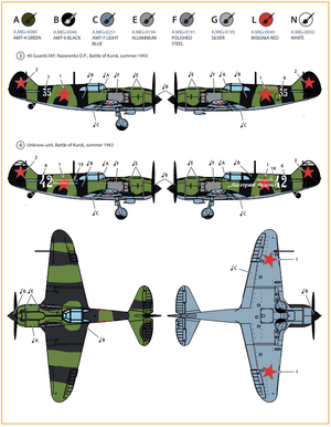 Clear Prop! CP72015 La-5 late version ADVANCED KIT 1/72 – immagine 6