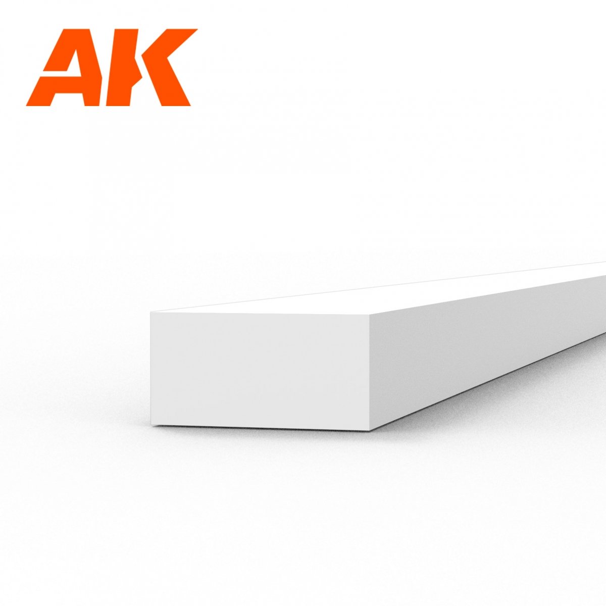 AK Interactive AK6526 STRIPS 1.50 X 3.00 X 350MM – STYRENE STRIP – (10 UNITS) – imagen 2