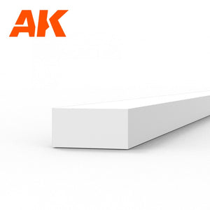 AK Interactive AK6526 STRIPS 1.50 X 3.00 X 350MM – STYRENE STRIP – (10 UNITS) – imagen 2