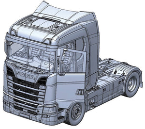 Italeri 3961 Scania S770 4x2 Normal Roof - LIMITED EDITION 1/24 – immagine 5