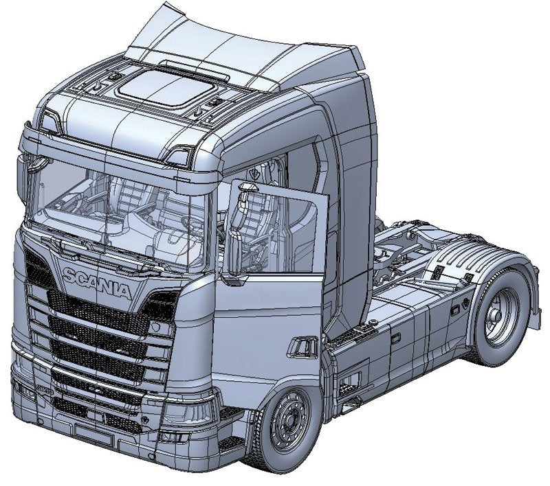 Italeri 3961 Scania S770 4x2 Normal Roof - LIMITED EDITION 1/24 – immagine 5