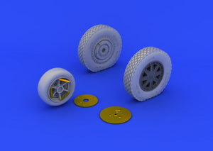 Eduard 648203 P-39 wheels late 1/48 (EDUARD) – immagine 5