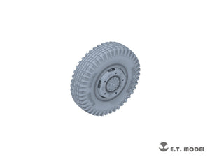 E.T. Model P35-102 WWII German Sd.Kfz.234 Small Diameter Weighted Wheels Type.2 1/35 – immagine 4