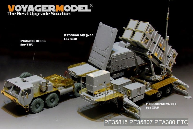Voyager Model PE35807 Modern U.S. MIM-104 Patriot SAM System Basic (For TRUMPETER 01022) 1/35 – zdjęcie 6
