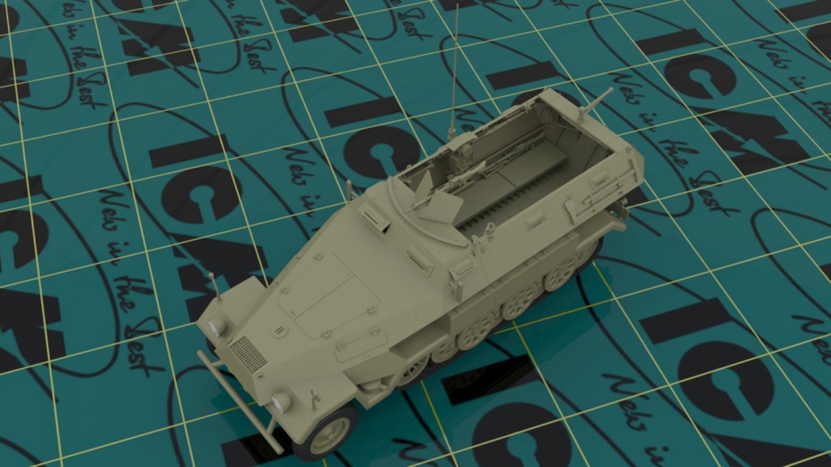 ICM 35103 Sd.Kfz.251/1 Ausf.A with German Infantry 1/35 – image 2