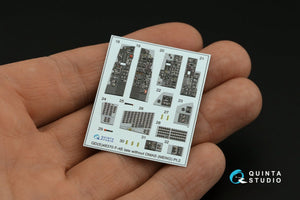 Quinta Studio QDS-48370 F-4E late without DMAS 3D-Printed &amp;amp; coloured Interior on decal paper (Meng) (Small version) 1/48 – Bild 4