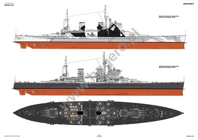 Kagero 7019 Le cuirassé HMS Duke of York EN/PL – image 3