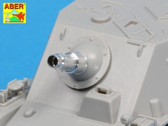 Aber 72L-44 Lufa 15cm StuH 43 do działa pancernrgo Stu.Pz. IV BRUMBAR – późna wersja / German 15cm StuH 43 Barrel for Stu.Pz. IV BRUMBAR – middle/late version 1/72 – imagen 9