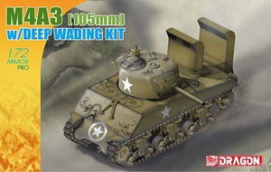 Dragon 7330 American M4A3 Sherman (105mm) with deep wading kit 1/72