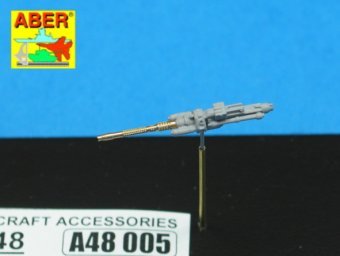 Aber A48 005 Set of 2 barrels for German 13mm aircraft machine guns MG 131 (early type) 1/48 – immagine 3