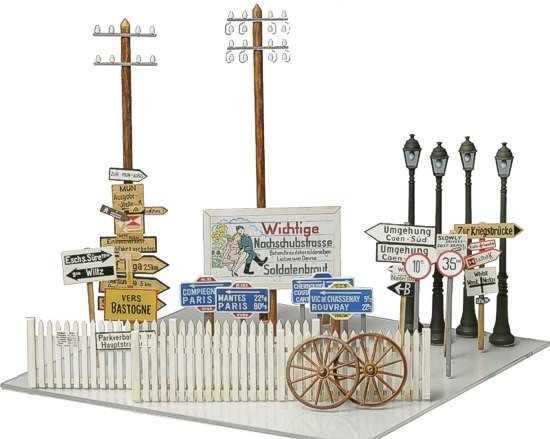 Tamiya 32509 Road Sign Set 1/48 – image 2