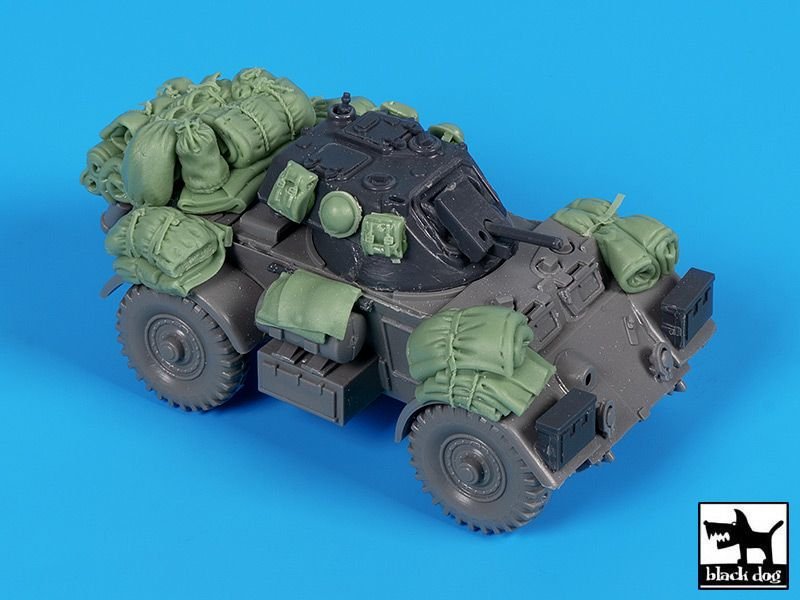 Black Dog T72124 Staghound accessories set for RPM 1/72 – immagine 2