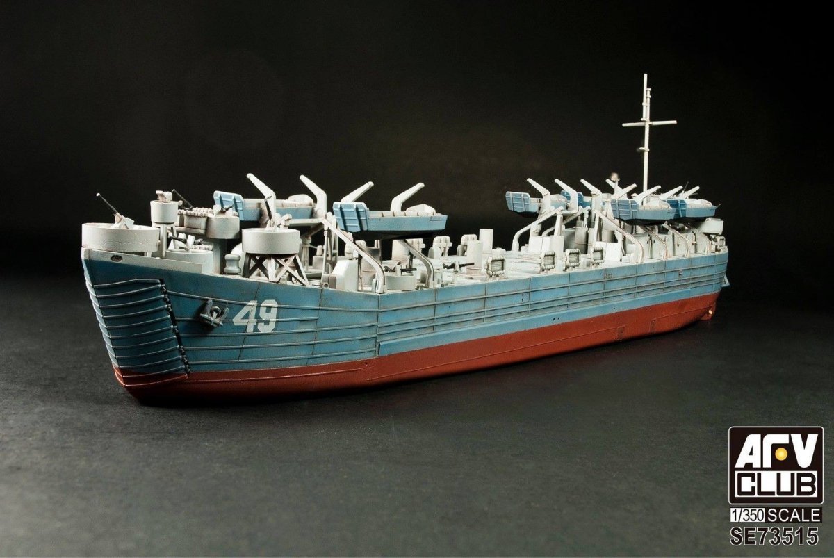 AFV Club SE73515 US NAVY TYPE 2 LSTs LST-1 CLASS 1/350 – immagine 2