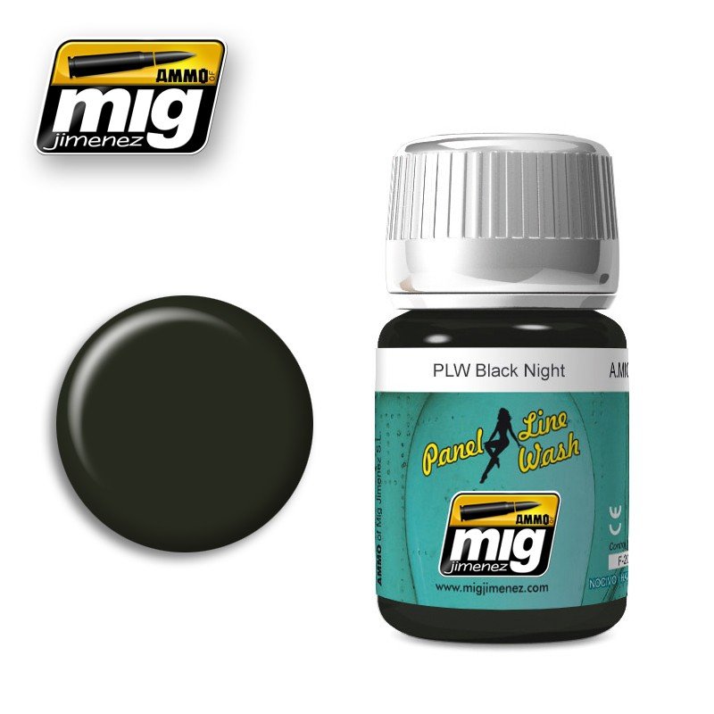 Munitions Mig Jimenez 1611 PLW BLACK NIGHT 35 ml