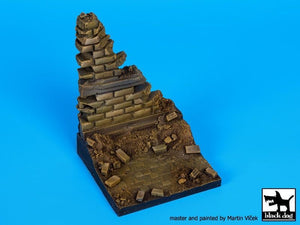 Black Dog D35056 Mur en ruine n°3 socle 1/35 – image 3