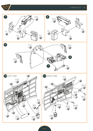 Hélice transparente ! Kit avancé CP4804 H-75N Hawk 1/48 – image 29