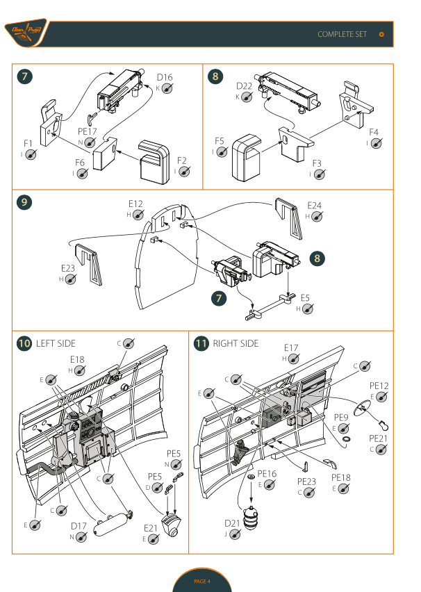 Hélice transparente ! Kit avancé CP4804 H-75N Hawk 1/48 – image 29