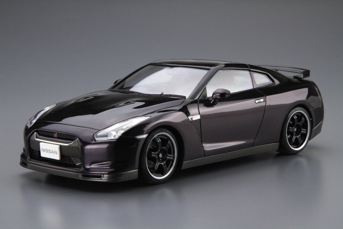 Aoshima 05317 NISSAN R35 GT-R Spec-V 09 1/24 – immagine 3